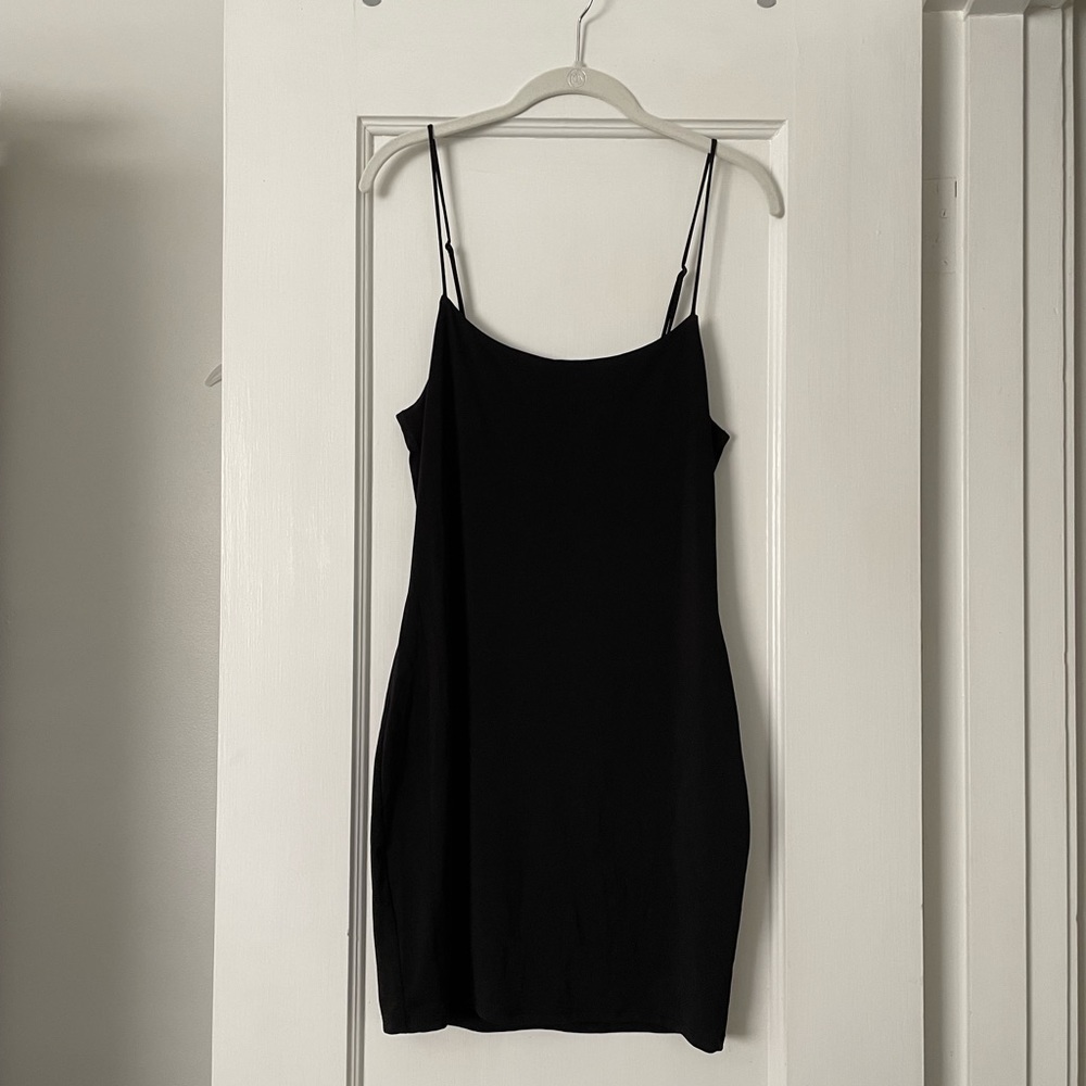 Urban Outfitters Silence + Noise Black Slip Dress